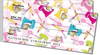 Made With Love Side Tear Personalized Checks