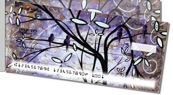 Magical Bird Side Tear Design Checks