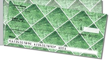 Marble Tile Side Tear Personalized Checks