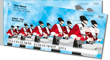 Marching Band Side Tear Design Checks