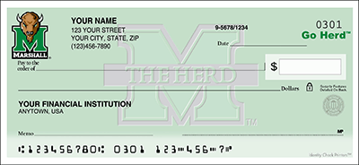 Marshall Logo Personal Checks