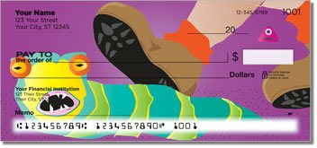 Martian Monster Personalized Checks