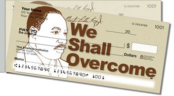 Martin Luther King Side Tear Design Checks