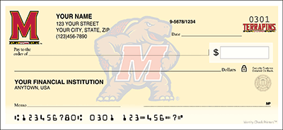 Maryland Logo Personal Checks