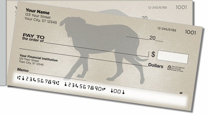 Mastiff Side Tear Personal Checks