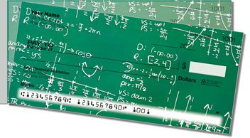 Math Equation Side Tear Checks