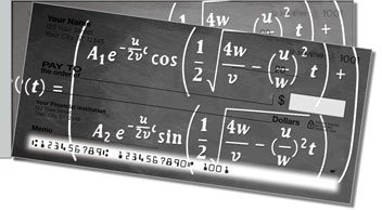 Math Equation Side Tear Design Checks