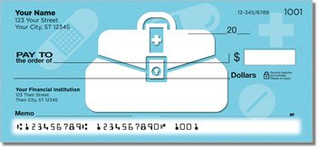 Medical Icon Personalized Checks