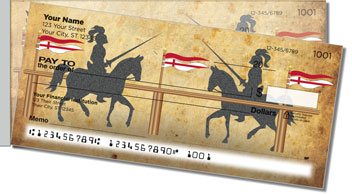 Medieval Side Tear Design Checks