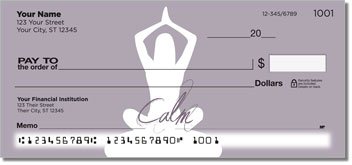 Meditation Personalized Checks