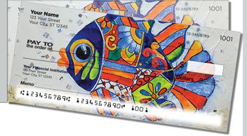 Meet Me In The Garden Side Tear Personalized Checks