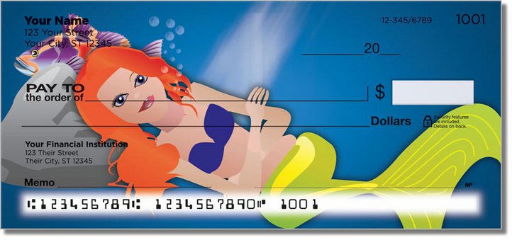 Mermaid Personal Checks