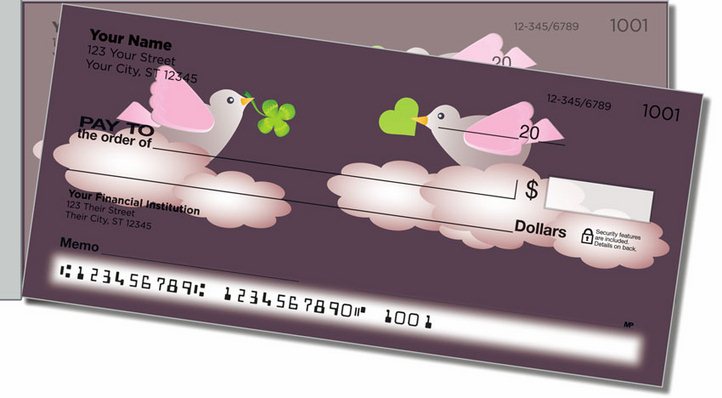 Messenger Bird Side Tear Personal Checks