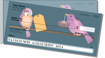 Messenger Bird Side Tear Design Checks