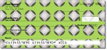 Metal Panel Personalized Checks