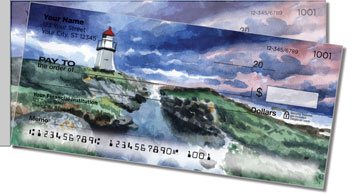 Meyer Beach Scene Side Tear Design Checks