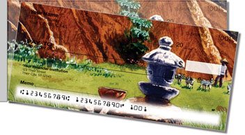 Meyer Landscape Side Tear Personalized Checks