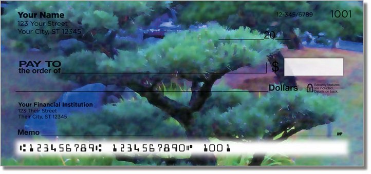 Midnight Garden Personal Checks