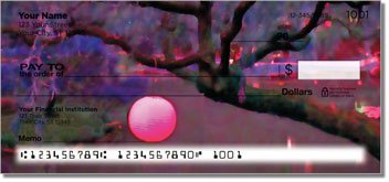 Midnight Garden Personalized Checks
