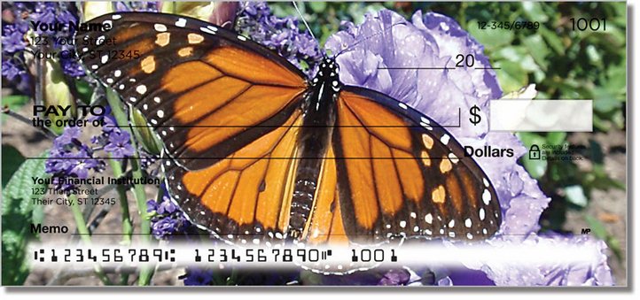Milkweed Butterfly Personal Checks
