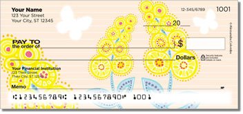 Mimosa Personalized Checks