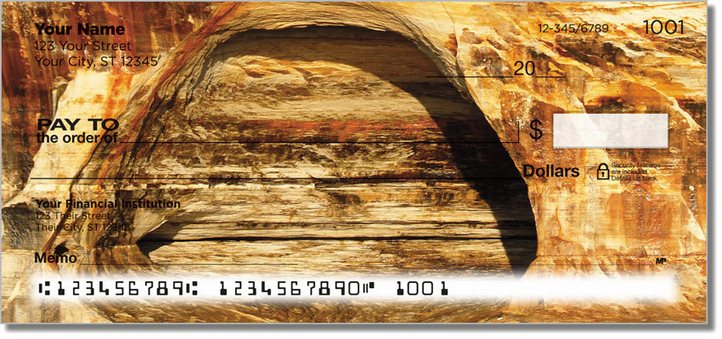 Mineral Streak Personal Checks