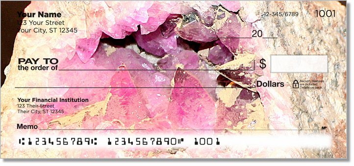 Minerals from the Earth Personal Checks