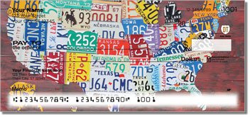 Missouri License Plate Personalized Checks