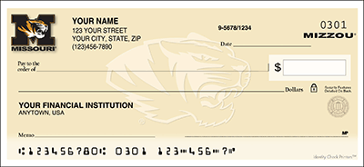 Missouri Logo Personal Checks