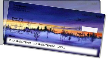 Misty Tree Side Tear Design Checks