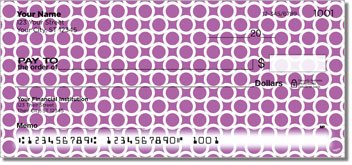 Modern Dot Personalized Checks