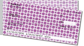 Modern Dot Side Tear Personalized Checks