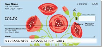 Modern Garden Personalized Checks