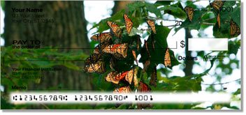 Monarch Butterfly Personalized Checks