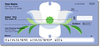 Moon Garden Personalized Checks