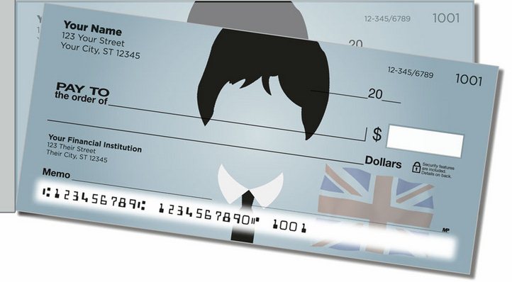 Mop Top Side Tear Personal Checks