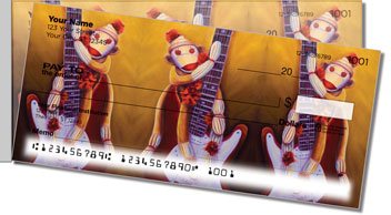 More Monkey Side Tear Personalized Checks