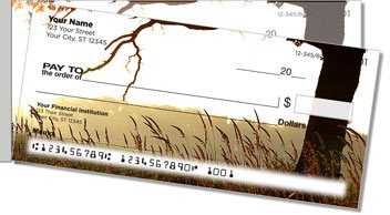 Morning Fog Side Tear Personalized Checks