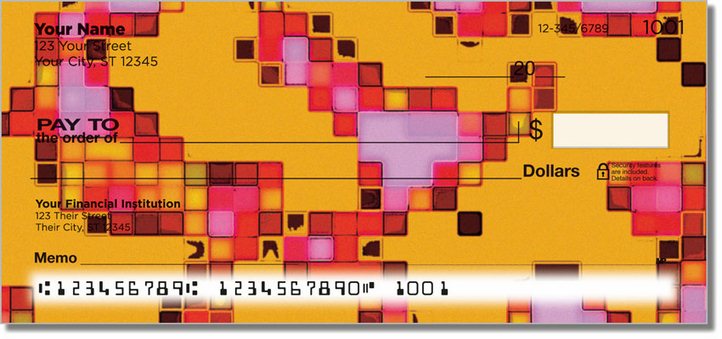 Mosaic Tile Personal Checks