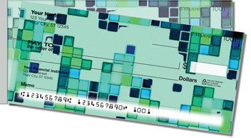 Mosaic Tile Side Tear Design Checks