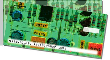 Motherboard Side Tear Personalized Checks