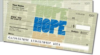 Motivation Side Tear Personalized Checks