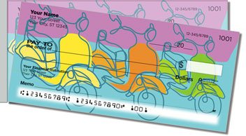 Motor Scooter Side Tear Personalized Checks