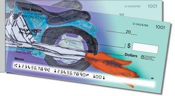 Motorcycle Daydream Side Tear Personalized Checks