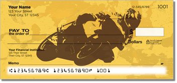 Motorcycle Mix Personalized Checks