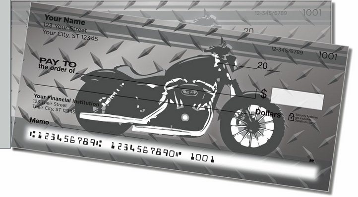 Motorcycle Side Tear Personal Checks