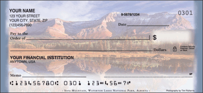 Mountain Reflections Personal Checks