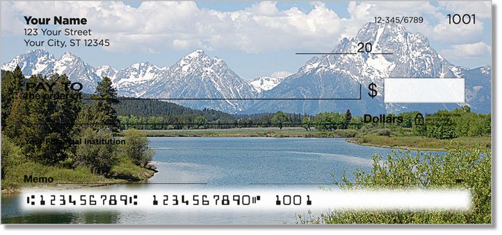 Mountain Water Personal Checks
