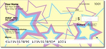 Multi-Colored Stars Checks