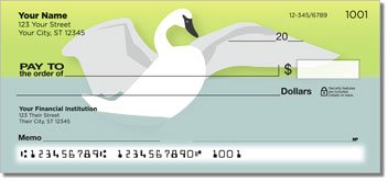 Mute Swan Personalized Checks